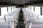 Compass Tours Penrith Bus Company 65 seat coach inside