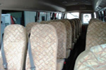 Compass Tours Penrith Bus Comany 24 Seat minibus inside