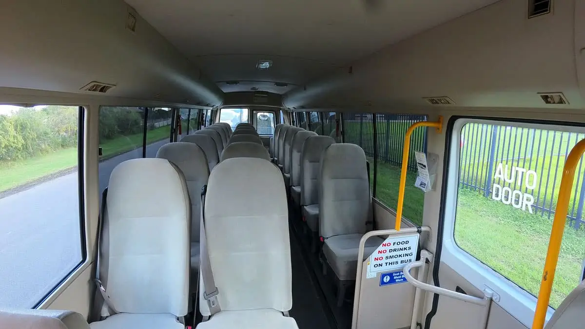 Minibus Interior Comfort